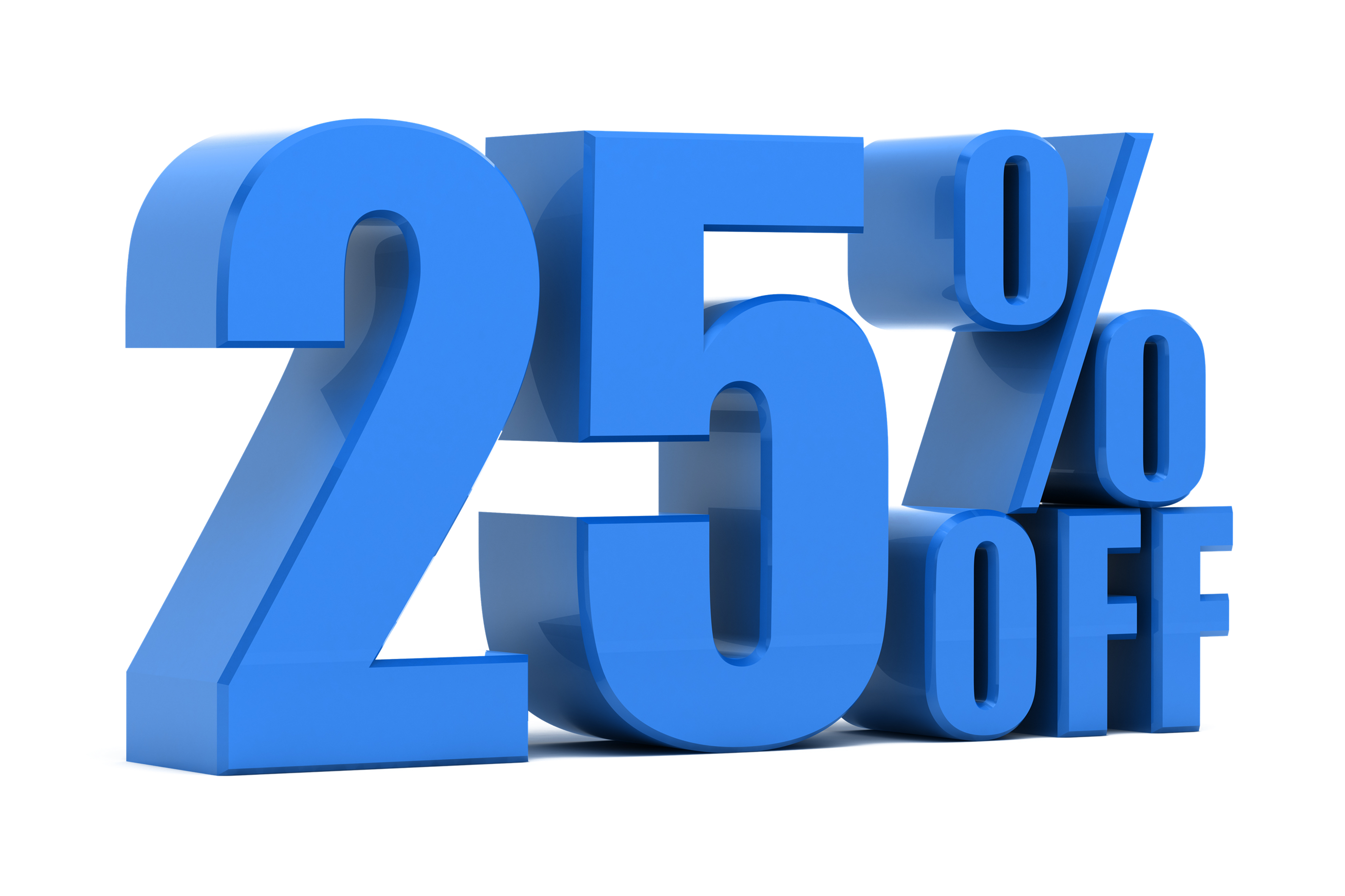 25%OFF Full October Month