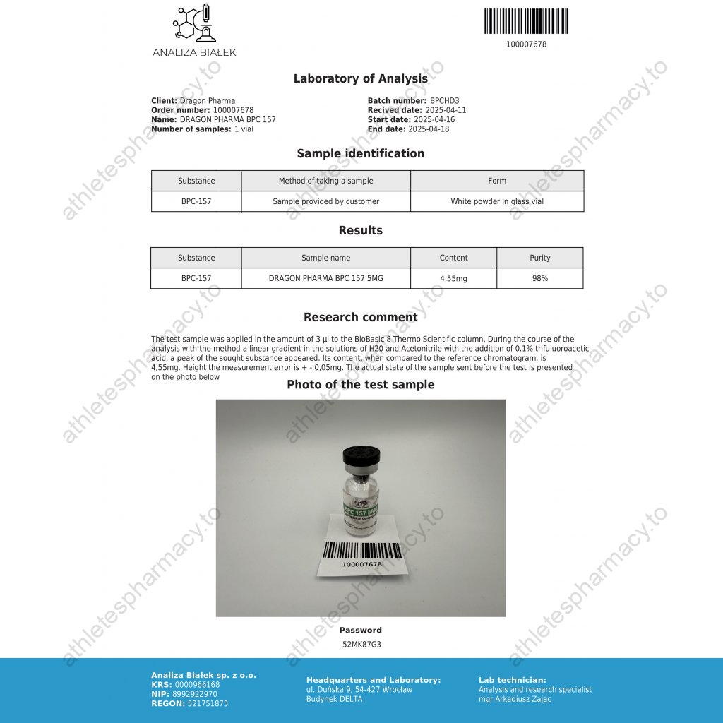 buy BPC 157 Dragon Pharma, Europe buy BPC 157 Dragon Pharma, Europe