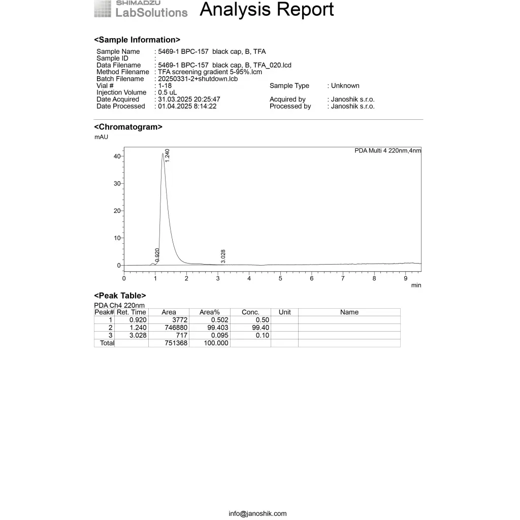 BPC 157 Dragon Pharma