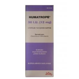 Humatrope 36IU (12mg) - Somatropin - Lilly, Turkey