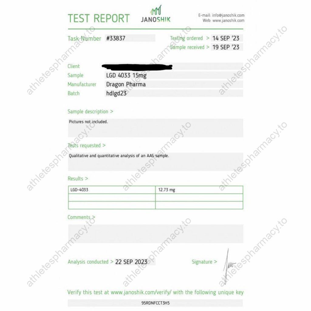 buy LGD 4033 Dragon Pharma, Europe buy LGD 4033 Dragon Pharma, Europe