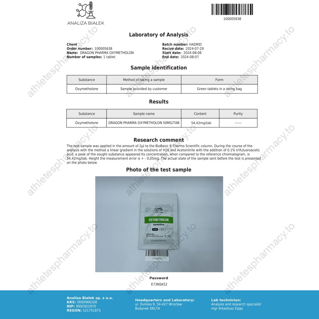 buy Oxymetholon Dragon Pharma, Europe buy Oxymetholon Dragon Pharma, Europe
