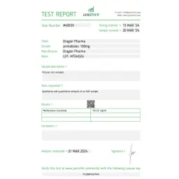 buy Primobolan 100 Dragon Pharma, Europe