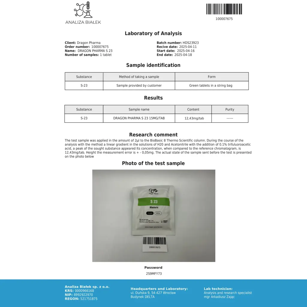 buy S23 Dragon Pharma, Europe buy S23 Dragon Pharma, Europe