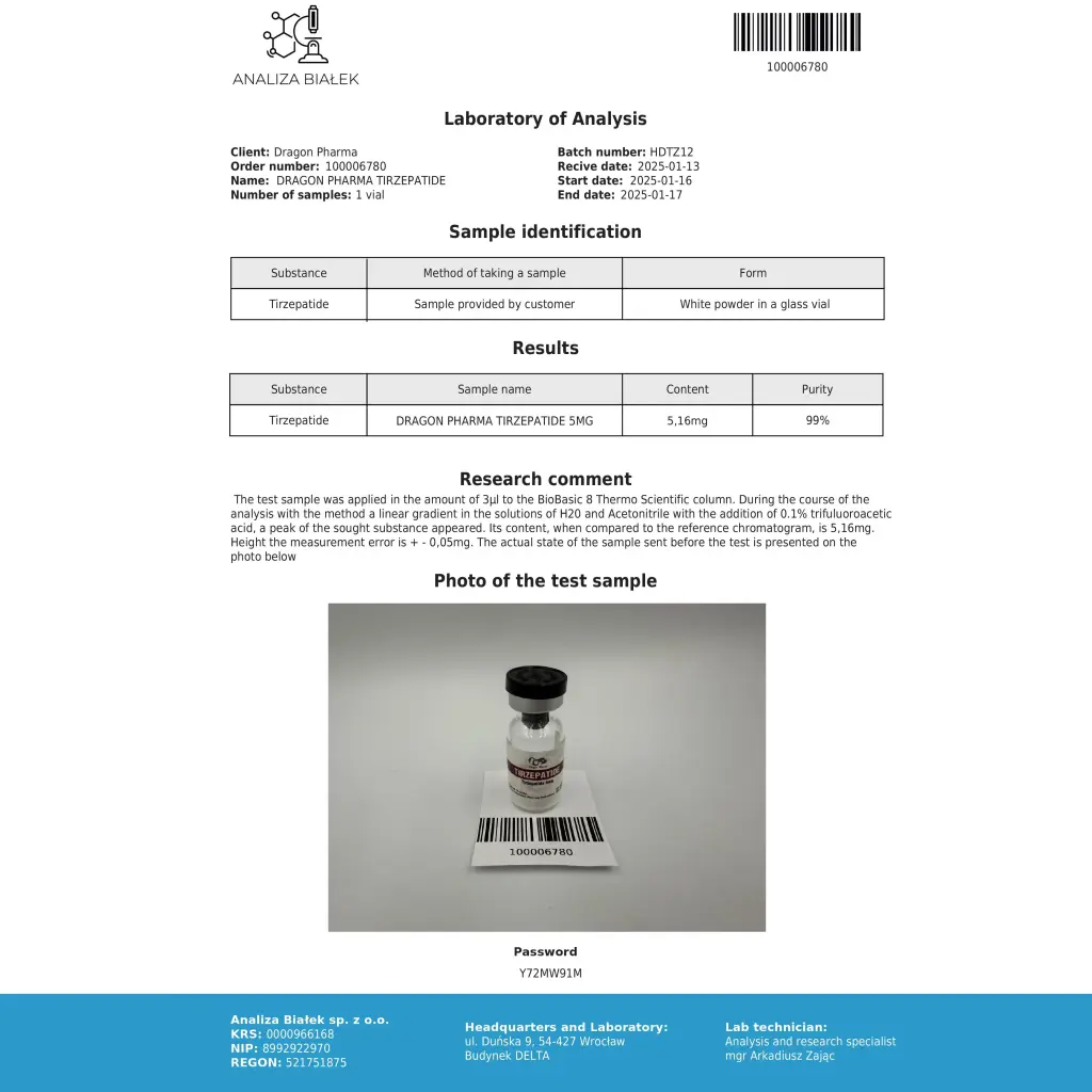 buy Tirze-Pep 5mg Dragon Pharma, Europe buy Tirze-Pep 5mg Dragon Pharma, Europe