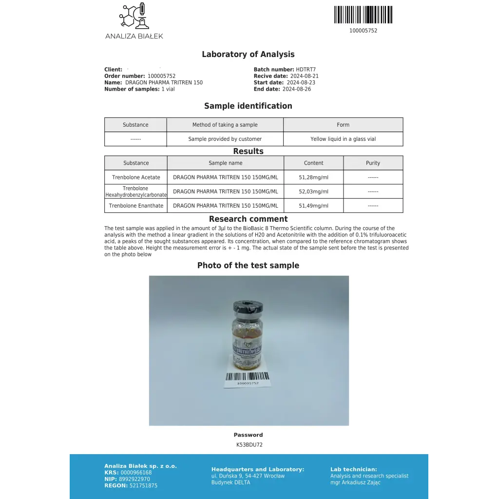 Tritren 150 Dragon Pharma